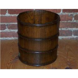 Antique Wooden Water Bucket ~ China ~ wood #2025888