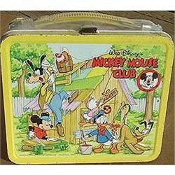old vintage MICKEY MOUSE CLUB tin lunchbox #2025908