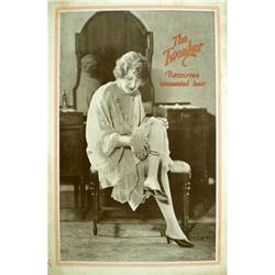 vintage 1920 TWEAKER Hair Remove Store display #2025909