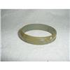 Image 1 : Green Bakelite Carved Bracelet #2025953