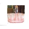 Image 1 : Pink Cream & Sugar on Basket Tray #2026008