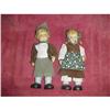 Image 1 : Pair of Porcelain Boy & Girl Dolls #2026039