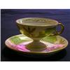 Image 1 : Dresden Demitasse Pedestal Cup and Saucer #2026074