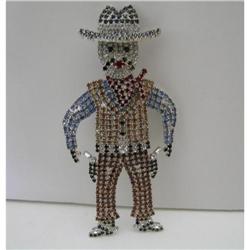 Butler and Wilson Cowboy Brooch #2026498