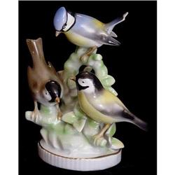 Gerold Porcelain Bird Group Figurine #2026500