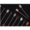 Image 1 : Set of 14 Silver Cocktail Picks #2026531