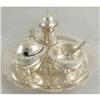 Image 1 : Mappin & Webb Silver Plate Cruet Set 1920 #2026918