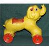 Image 1 : Adorable Plastic Vintage Elephant Riding Toy #2027178