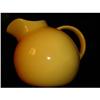 Image 1 : Yellow Franciscan  Tilt Ball Pitcher with Ice #2027192