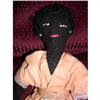 Image 1 : 12"  black Doll 1930's Tightly Stuffed Stitched#2039042