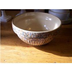 Redwing Stoneware Spongeware 10" Bowl #2039578