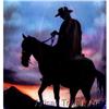 Image 1 : Cowboy at Sunset INSIDE painted Snuff Bottle #2039624