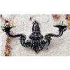 Image 1 : Pair 19th c. Cast Iron French Wall Sconces #2039807