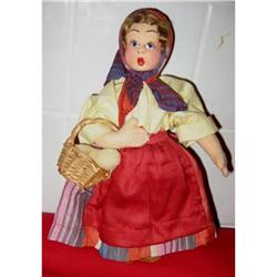 ANTIQUE "LENCI" MASCOTTE REGIONAL DOLL #2051284