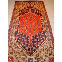Hamadan, 100% wool,persian, geometric pattern #2051286