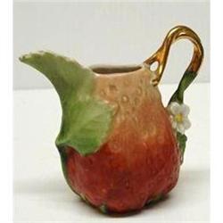 PRETTY FIGURAL STRAWBERRY JUG  #2051298