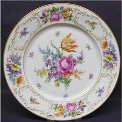 SHABBY CHIC  DRESDEN LARGE PLATE #2051321