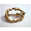 Image 1 : Tiny VICTORIAN - BROOCH - Belt Buckle Style #2051324