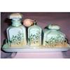Image 1 : Victorian Limoges Painted Vanity Set #2051377