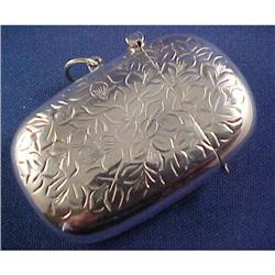 Bright Cut Sterling silver MATCH SAFE #2051433