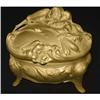 Art Nouveau Flowers Ormolu Jewelry Box #2051598
