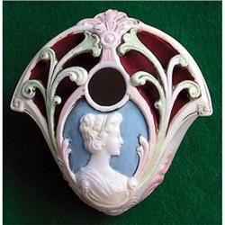 Schafer & Vater Cameo Jasperware Hair Receiver #2051605