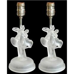Pair of DANCING COUPLE Lamps #2051608