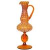 Image 1 : Venetian Large Amber Swirled Ewer #2051619