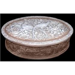 Incolay Pink Birds of Paradise Jewelry Box #2051641