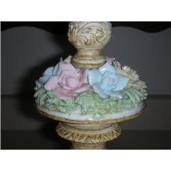 Antique Capiodomonte Lamp  #2051688