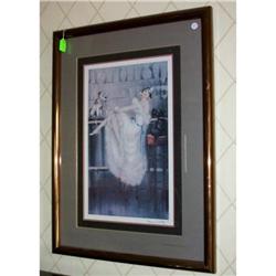 louie I Cart Print Flapper Girl Scottie Dogs #2051690