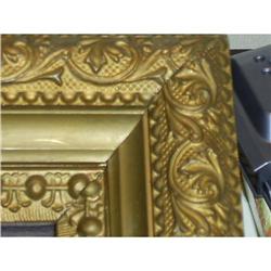 Victorian Framed Calling Cards Gold Frames #2051697