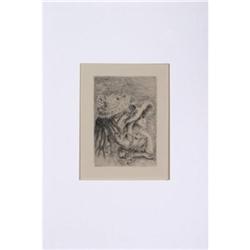 Renoir Le Chapeau Epingle,1894 Original Etching#2051708