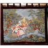 1920s French Needlepoint tapestry Man&amp;2 #2051780