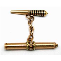 18Kt Gold Double Watch keys #2051803