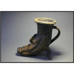 ANCIENT GREEK RHYTON DOG STYLE 450BC #2051853