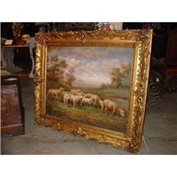 Beautiful Large Pastoral Oil Painting from #2051856