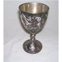 Silver Cherubs Cup - Hand Hammered #2051884