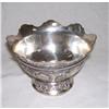 Hand Decorated Embossed Silver English Bowl #2051974