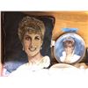 Image 2 : Group of Princess Diana collectors pieces - tea cups/ plates/ pillow etc.