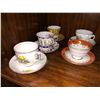 Image 2 : Group of English bone China tea cups & saucers - 21 pcs.