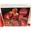 Image 3 : Group of 5 vintage Coca-Cola collectables - 2 glass sets/ plastic drink jug/ umbrella & tin sign