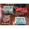 Image 2 : Six sets of Coca-Cola metal art collectors cards w/ collectors tin