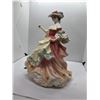 Image 1 : Royal Doulton England bone China "Flowers of Love" HN 3709 ROSE 8in figurine 1995