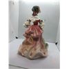 Image 2 : Royal Doulton England bone China "Flowers of Love" HN 3709 ROSE 8in figurine 1995