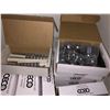 Image 2 : Box of 15 new ceco wheel installation kit heat treated & box of wheel balance weights