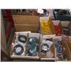 Image 3 : Large shelf lot of assorted automotive tires shop spigot rings