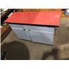 Image 3 : Blue w/ red airbright top rolling cabinet