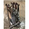 Image 1 : Set of 9 gray tools combination wrenches (imperial up to 1 5/16")