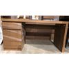 Image 1 : Contemporary 3 drawer brown desk